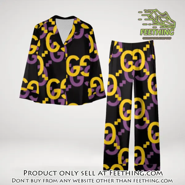 Trending luxury gc satin pajama set pjs1058 ft5920144